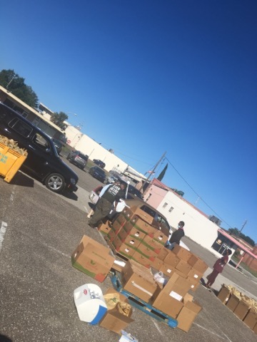 gos_sgrho's tweet photo. Another day of community service! We joined 1st Coast Nat'l Pan-Hellenic Council & Sen. Audrey Gibson & Aaron Bean 2 distribute food at Farm Share Food Drive. Thanks 2 generous donations hundreds of families will have food. #SigmaGammaRho #SGRho #GammaOmicronSigma #GOSshine https://t.co/fqGtvkGN7m
