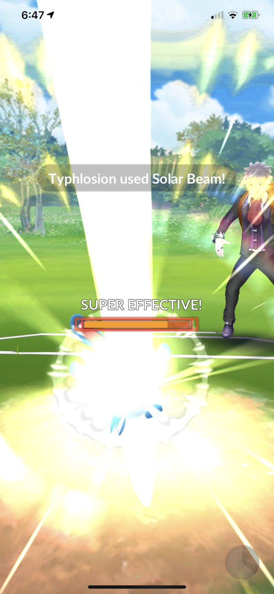 The_Beam_Team's tweet photo. The bunny #getbeamed body count is rising 👀 #getrekt #battlers #byebunny #solarbeam #gobattleleague #PokemonGO @KINGOFCHARMNDRS https://t.co/UqeEE8CowR