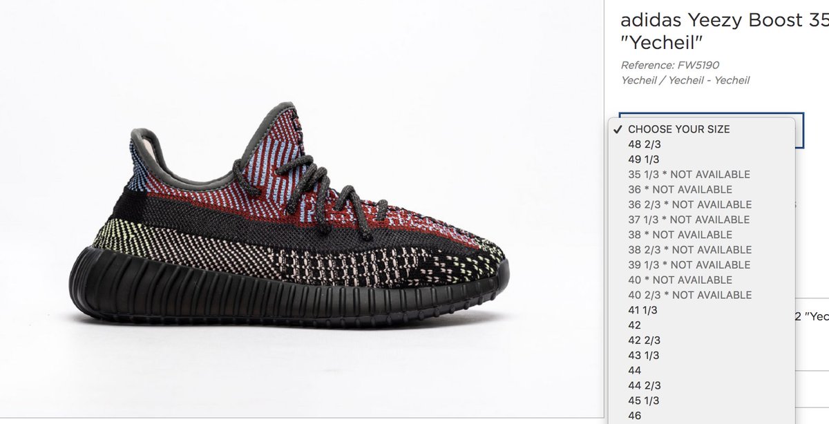 yeezy restock twitter