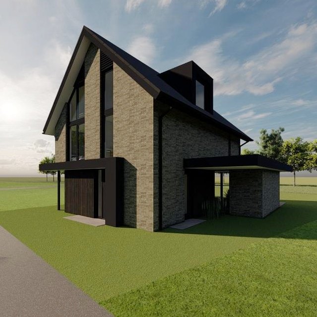 ALarchitectuur's tweet photo. Weer een mooi ontwerp voor een nieuwe woning in Stadshagen Zwolle. 
#NieuwbouwwoningZwolle #ProjectInUitvoering #Nieuwbouw #vrijstaandewoning #ALarchitecten https://t.co/XLbKm4EUEm