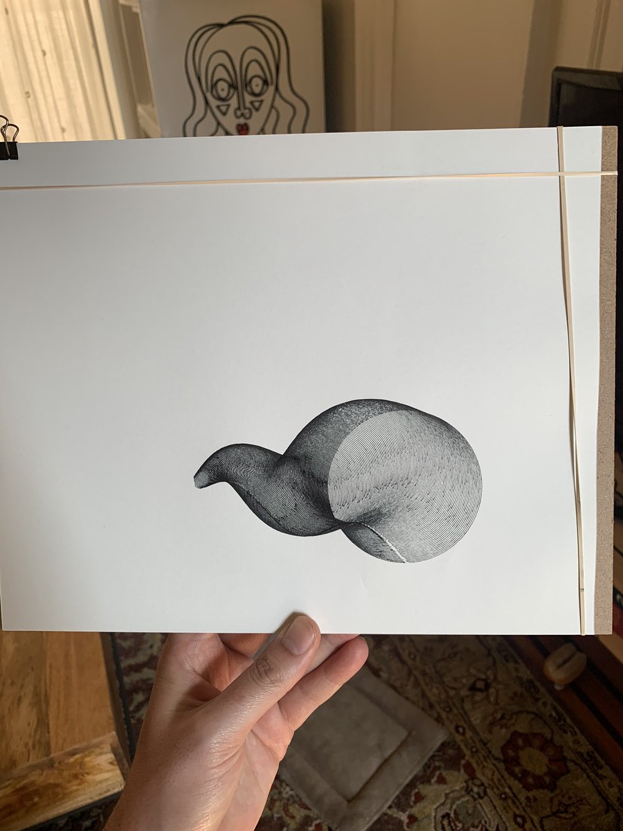 My best plot yet! Thanks <a href="/strickinato/">Aaron Strick</a> for making it possible with your incredible new tool! #plottertwitter