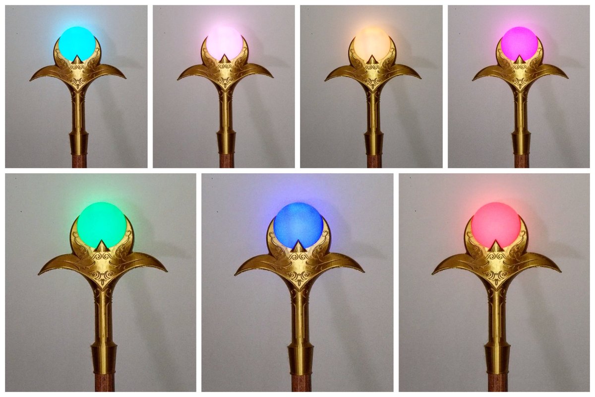 JCCustomDesign3's tweet photo. Excited to share the latest addition to my #etsy shop: Elemental Staff Final Fantasy 11 FFXI 3D Printed Cosplay https://t.co/UIe35PGjXM #gold #finalfantasy #ffxi #cosplay #weapon #staff #elemental #rgb #mage https://t.co/9Gl8d1B3Fw
