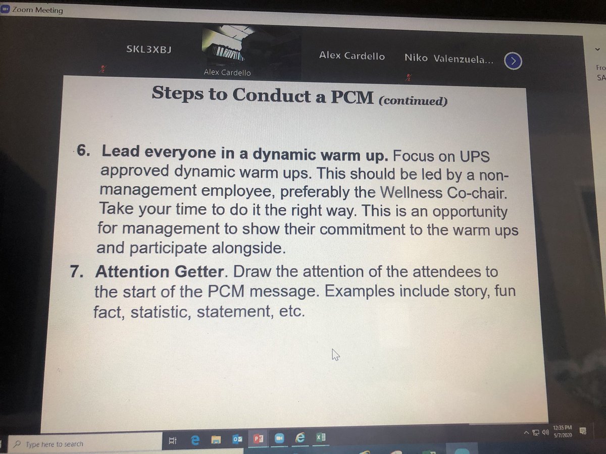 When you’re job is bout that social distancing but still gotta get your QVA training up to par #Zoom @Riccoon1981 @audreyvb3