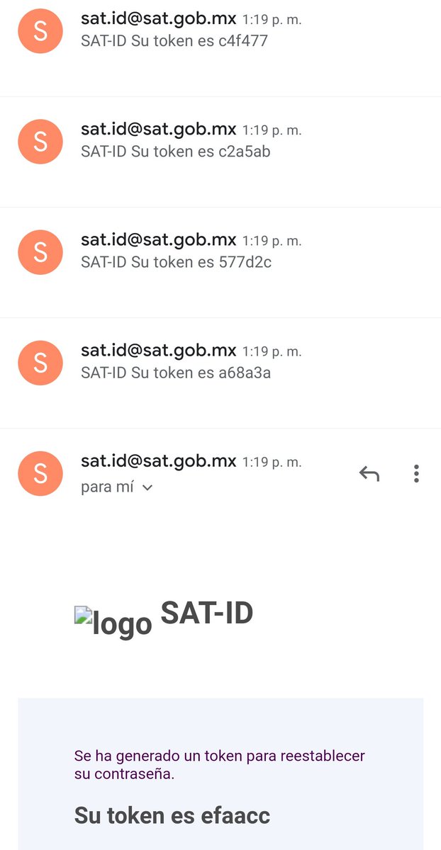 AaronFGR's tweet image. No pues súper eficiente es su plataforma #SATid que te manda 5 tokens a la vez y eso cuando no te marca error de comunicación, y al final resulta solicitud rechazada por: &quot;el formato del régimen fiscal marca error&quot; ya van 3 y obvio ya no puedo hacer nada, programadores de 3 pesos