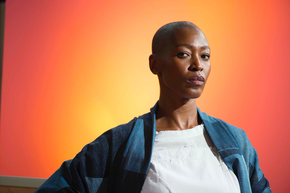 Sutton's tweet photo. #JustAnnounced: Malawian-born, South Africa-based artist #BillieZangewa has joined forces with @lehmannmaupin. Browse the gallery’s @FriezeArtFair #FriezeNY online presentation to see new work by the artist, marking her first presentation with the gallery. #PromotingCreativity https://t.co/VP0lJWNzpJ