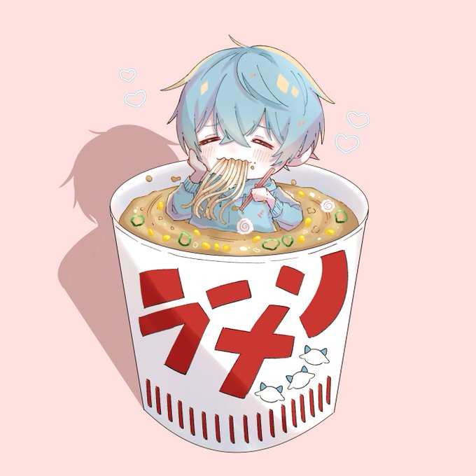 「男の子 麺」のTwitter画像/イラスト(古い順)