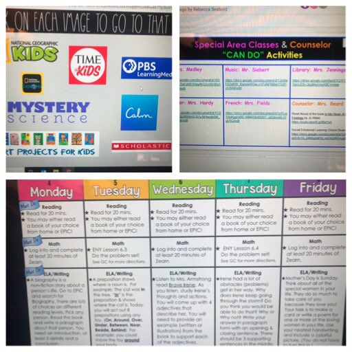 jenrileygray's tweet photo. Our incredible teachers are creating amazing virtual learning activities for our Tigers. I’m so proud of their work! @st_mattelem #sme1920 https://t.co/WEdlg8vurm