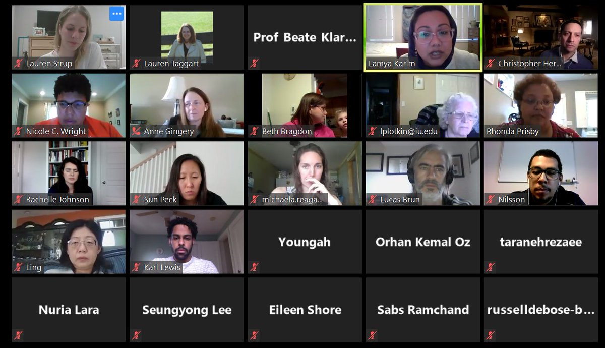 ASBMR's tweet photo. Thanks to everyone participating in another great Diversity Committee Research Interest call, and especially @ProfCJHernandez and Lamya Karim for presenting today! Be sure to join us for our next one in two weeks on May 21 @ 3PMET! #ASBMR #boneheadsunite #virtualcollaborations https://t.co/CEbcHhj1p6