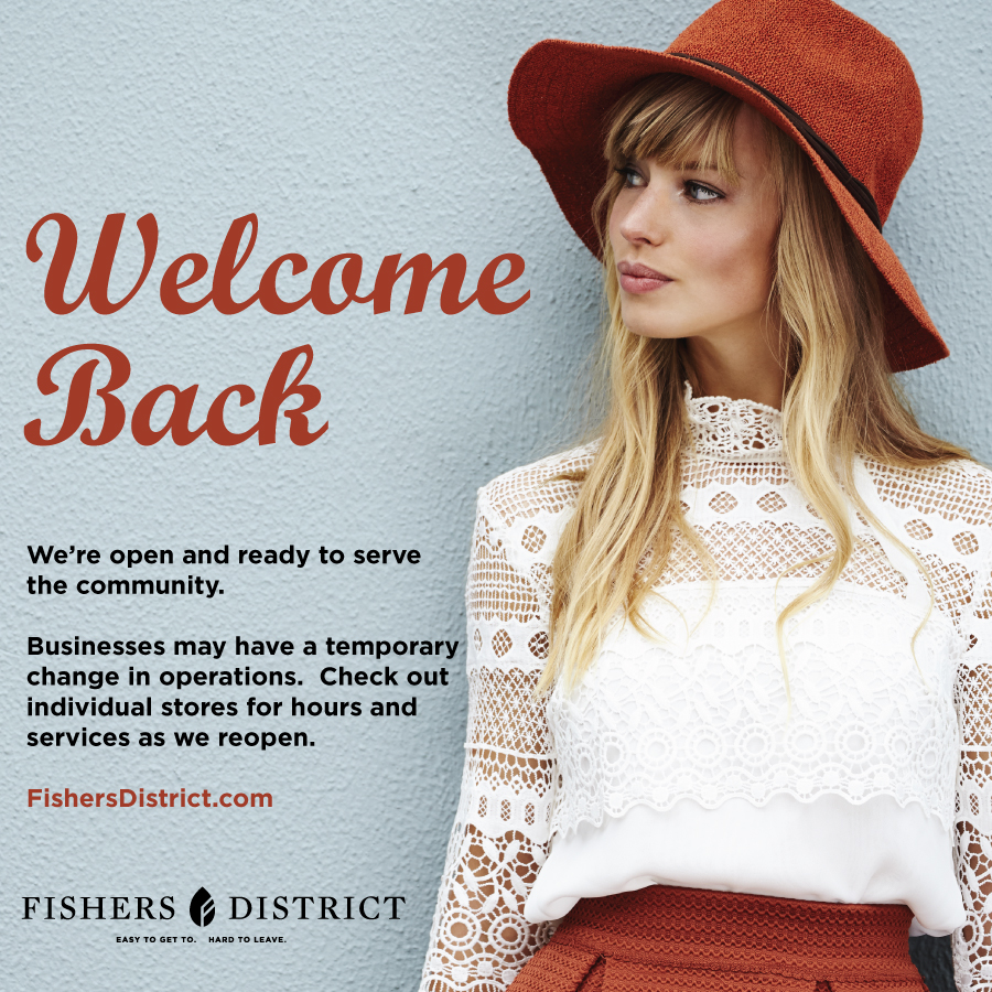 It's official! Starting Monday, May 11th, our restaurants and retail stores will resume operations*. Support local! We can't wait to serve you. 

*based on guidelines set by Governor Holcomb. Please check business websites/social for current hours and services.