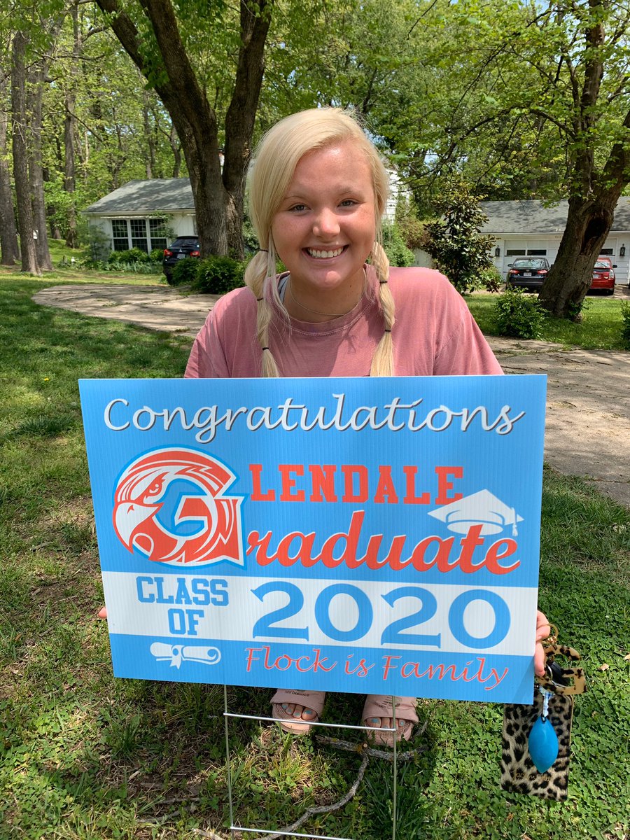 brookemathews17's tweet photo. Tonight should have been graduation...but as we know it’s not always about the event but how a special day makes you feel that you remember.  This morning, Grace went through a carline at GHS to get her cap and gown, tassel, things left behind before life took a bit of a turn. https://t.co/Qbnc9JuBw0