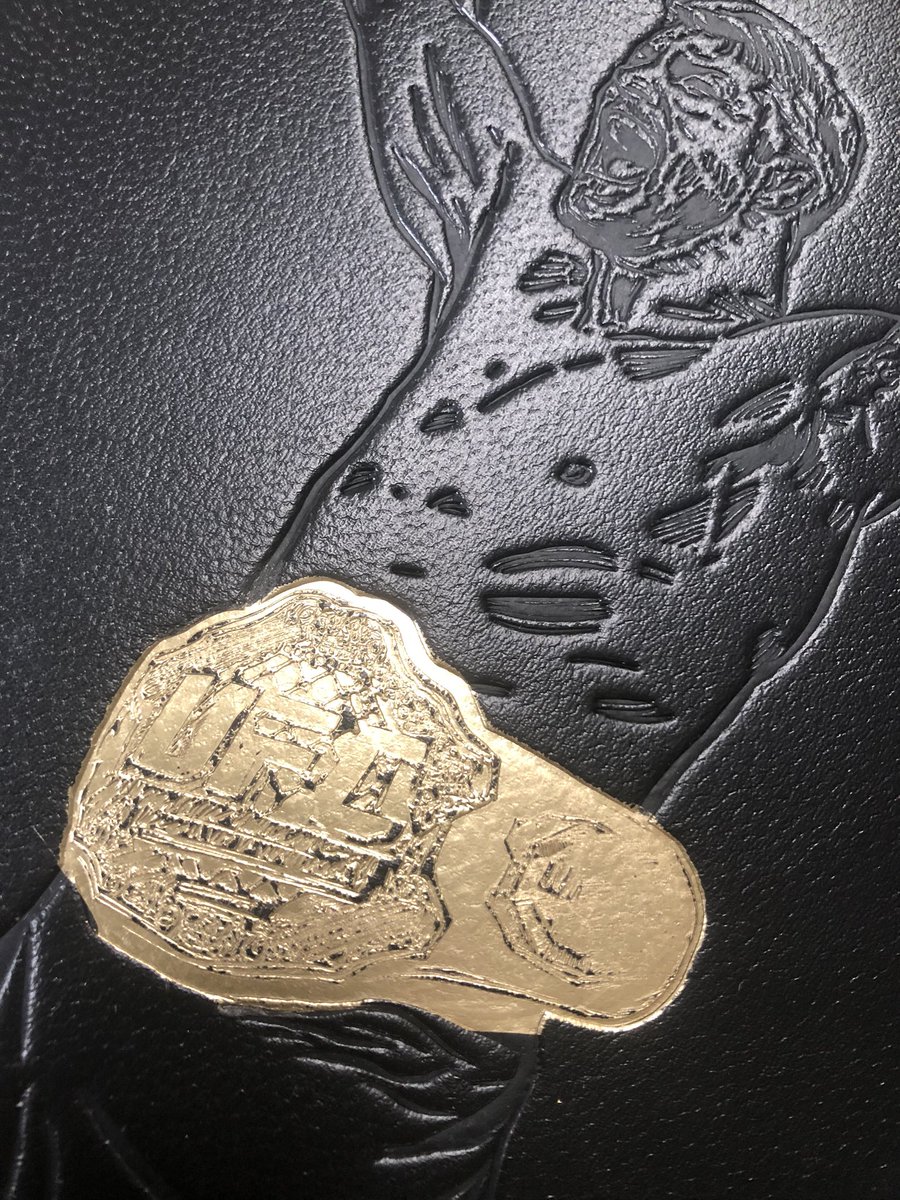 bindingrepairs's tweet image. Still tweaking this album.
Hand stitched guarded sections, split boards covered in smooth goat skin leather. Bespoke gold blocked motif and text.  Our Beyond albums are made to order.

#beyondalbums #sycamorebookbinding #bookbinding #ufc