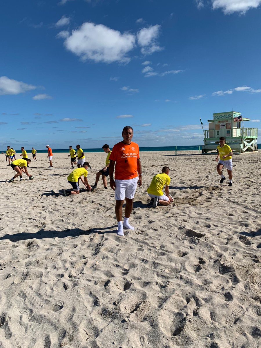 miamibeachcf's tweet photo. Throwback to the Pre-Season and beach training sessions 🏝⚽️
Hoping to be back and better than ever soon💪
#MBCF #LetsGoMiamiBeachCF #VamosMiamiBeachCF #forzasharks https://t.co/8QAhF0k7kT