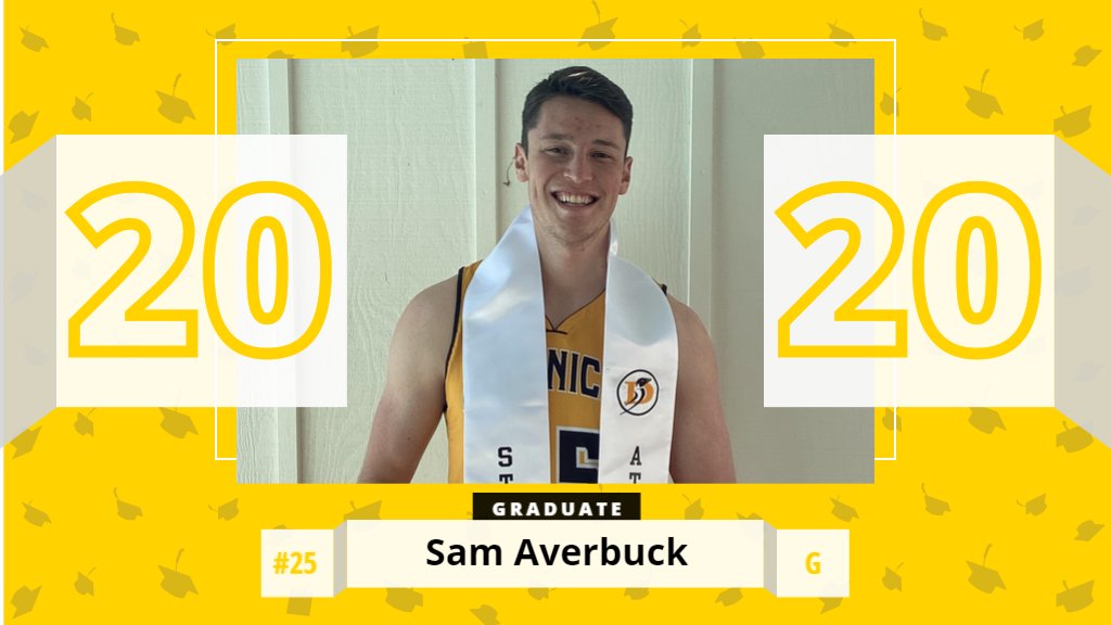 Congratulations to graduate Sam Averbuck! Sam, from Santa Rosa, is earning his MBA at Dominican after transferring from Wyoming. He has been a two year starter at guard for 🐧🏀 #PenguinPride