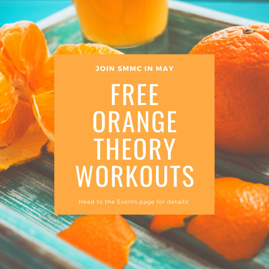 SmmcMoms's tweet photo. Free @orangetheory classes for members! Head to the Events page for details and lets workout together! 

#fitness #orangetheory #smmc #marin https://t.co/opg9BgoPyf