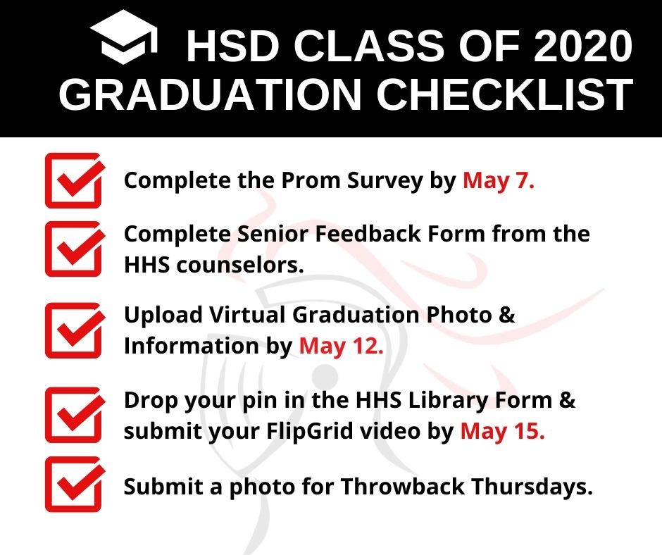 hempfield's tweet photo. Class of 2020! There's a lot to remember right now, so we made a quick checklist ✅ to help you prepare for graduation.🎓 All commencement details are available here: https://t.co/kiRovISgnR #BlackKnightPride #HSDClassof2020 https://t.co/INamNVbwAT
