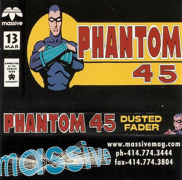 j37h3r's tweet photo. Forgot about this #Phantom45 mixtape I designed for @massivemag back in the day! https://t.co/BM42tkbQib