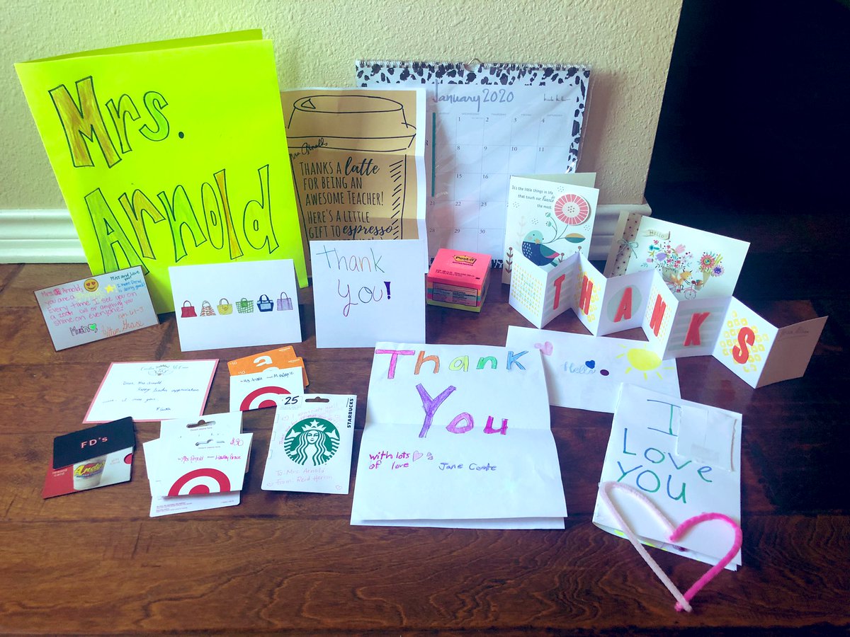 jeanarnold25's tweet photo. Overwhelmed by the outpouring of love I’ve received this week! Thank you, everyone, for making me feel special! I love &amp; miss my class so much! @AllSaintsTyler #asestyler #aseselearning #allsaintseverywhere #TeacherAppreciationWeek https://t.co/mTPHBLs6b2