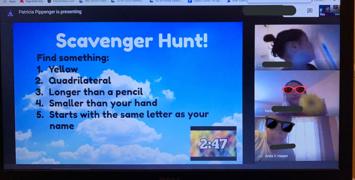 Tried something new today for Thursday meeting.  The kids gave it two thumbs up!  Still looking for new ways to keep them engaged and allow them to socialize with one another! #anyideas <a href="/AMDavisElem/">A.M. Davis</a>