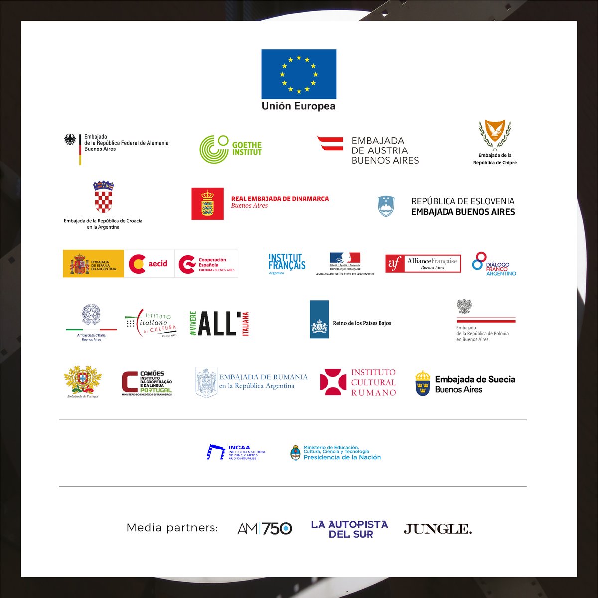 Hasta el regreso de las salas de cine, continuamos con la 16 ed. del Encuentro de Cine Europeo de manera virtual, para poder disfrutar de nuestra selección de películas desde la comodidad de casa, junto a charlas con referentes e información adicional en cineueargentina.com