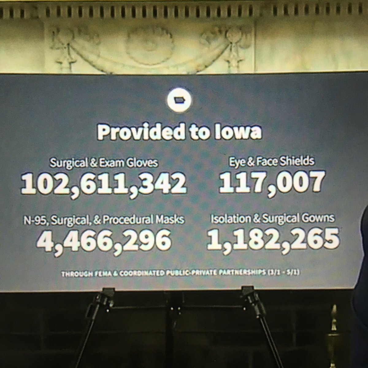 Evesbakedapple's tweet photo. See bottom:
Through FEMA &amp; coordinated public-private p'ships.

AKA, corporate partners are getting paid over-priced rates &amp; awarded patents on their tests kits.

It's why #Trump hasn't invoked #DefenseProtectionAct or used the WHO #test. #PandmicProfiteering
@morningmika https://t.co/uShcX15PVT