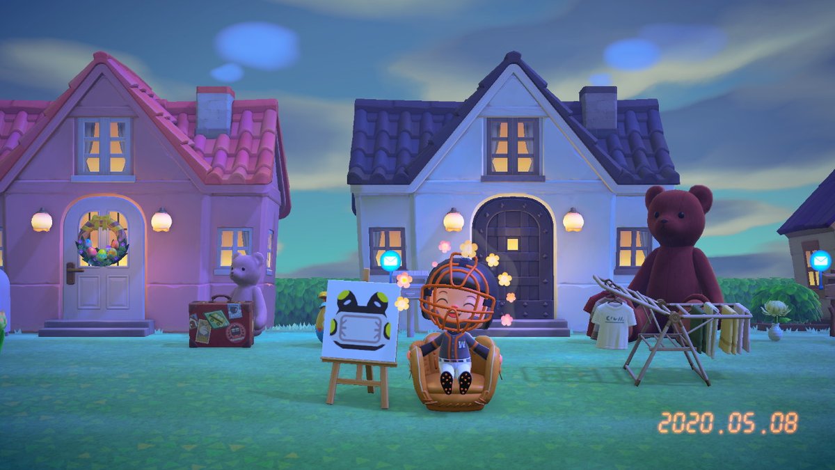 NEW_paper_K's tweet photo. 개군이가 새벽부터 행복하게 해주네  #동물의숲 #AnimalCrossing #ACNH #NintendoSwitch #모동숲 #동숲 #개군이 https://t.co/XxCgnXXWfU