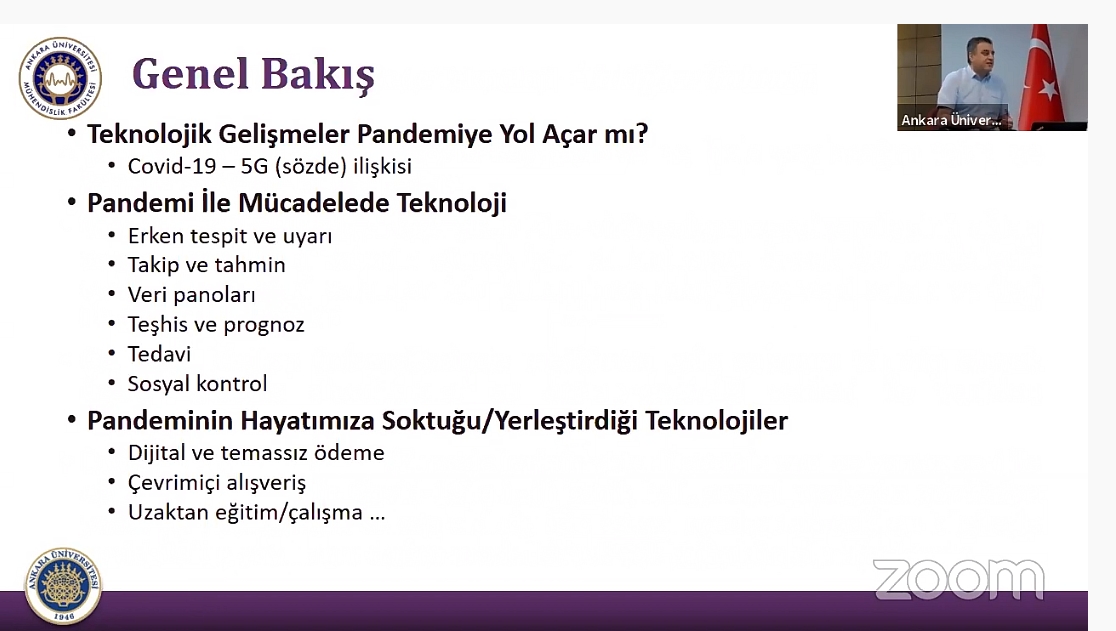 ankuzem's tweet photo. "COVID-19 Pandemisi Sonrası Yeni Dünya Düzeni" webinar serisi kapsamında, Prof. Dr. Murat Efe tarafından "Teknoloji ve Pandemi" başlıklı bir konuşma gerçekleştirilmiştir.
🖥️ https://t.co/O4DmnnOhqn
@AnkaraUni #muratefe https://t.co/KVPRfglL4Z