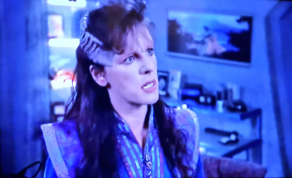  #Babylon5 S02E18 - Confessions and Lamentations."I did not know that similarity was required for compassion, commander" - YES DELENNThis episode...it is all a bit close to home right now to be honest. What with it being all pandemicy and that.