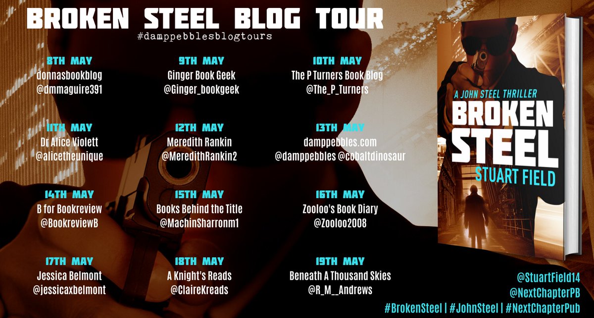 DavidMelEdwards's tweet photo. RT @damppebbles: The #BrokenSteel blog tour starts on Friday 8th May! Look out for twelve days of brilliant reviews and content from 12 fantastic #bookbloggers starting with @dmmaguire391 on Friday. Don't miss it! @StuartField14 @NextChapterPB #NextChapt… https://t.co/KWyeeRzcuZ