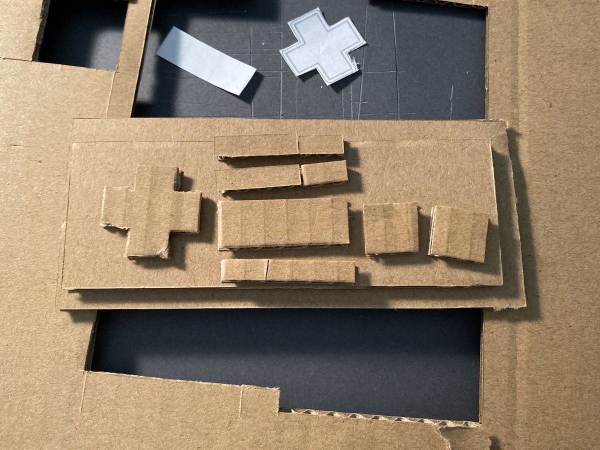 brentbushnell's tweet image. My classic NES controller for the virtual #CardboardChallenge. Thank you @imagination, @TwoBitCircusOrg, &amp;amp; @CainesArcade!