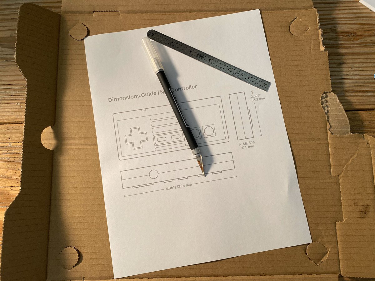 brentbushnell's tweet image. My classic NES controller for the virtual #CardboardChallenge. Thank you @imagination, @TwoBitCircusOrg, &amp;amp; @CainesArcade!