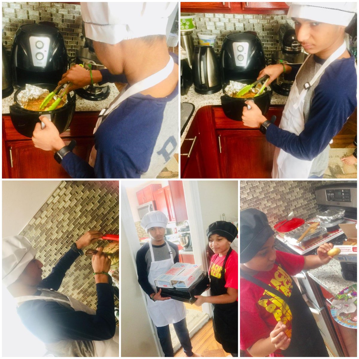 Suds4Society's tweet photo. Challenge accepted. Ethan and Eric helped mom with lunch today while she worked from home.
#DoGoodFromHome #spreadjoy
#showmomlove #stopthespread
#stopthespread #stopcovid19 #love #kindness #hasbro #GYSD20 #HomeHeroes #stayhome #FlatteningtheCurve
#doinggoodmatters https://t.co/hT0o2EQXzO