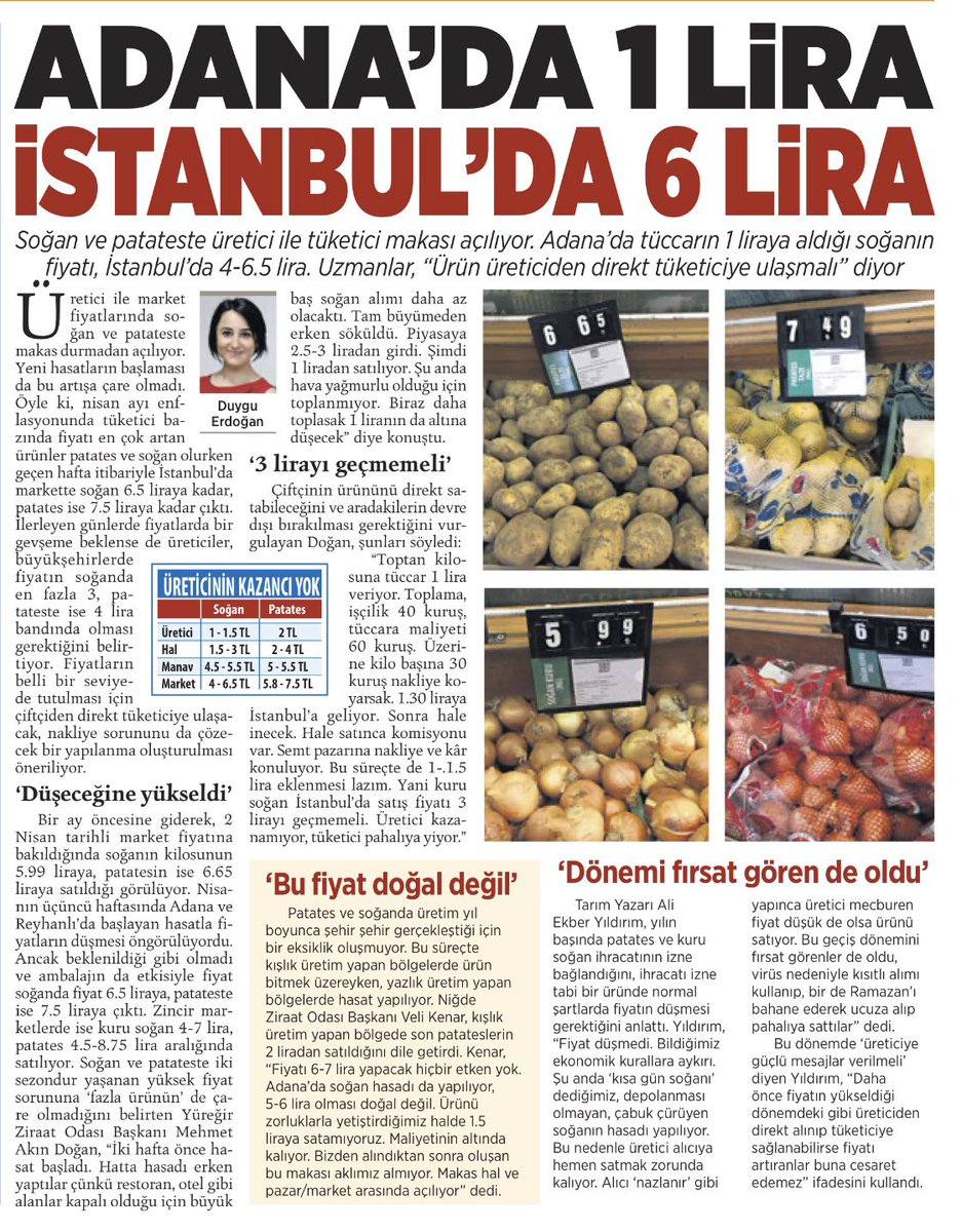tarimyazari's tweet photo. Üreticide ucuz, tüketicide pahalı.
Çiftçi para kazanamıyor, şehirli para yetiştiremiyor. 
Tarım politikasının, gıda enflasyonunun özeti bu. https://t.co/hOeXyiTkd7
