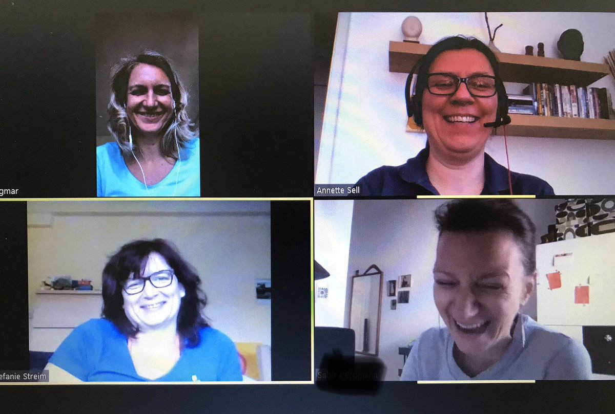 SellAnnette's tweet photo. Ach war dit schee heute 🥰, @kazico_de und ich hatten heute unser #WOLMeetupF in der Remote/Online Version. Haben einen #WOL #Roadtrip 🛣 gestartet. Stationen heute #relationship (hier gab’s eine mega Übung, die #MerkelChallenge) und #visiblework
To be continued 😊 https://t.co/dF7GCF5pn7