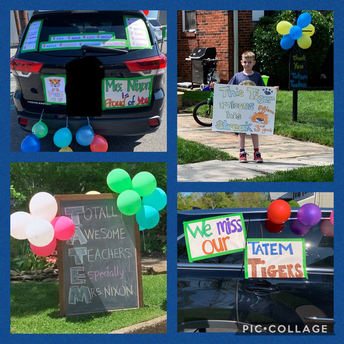 Nixon3rdGrade's tweet photo. Such an awesome day! We miss our Tatem Tigers! #tatemtweets #collsedu  #Tatemparade https://t.co/nZbbuyF3S6