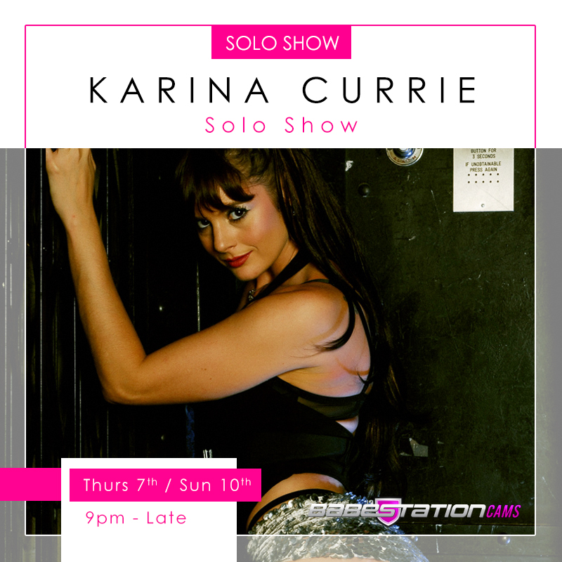Join Karina for her first solo show this week right now: https://t.co/KJHYUt1CIo https://t.co/jQErZXpRVX