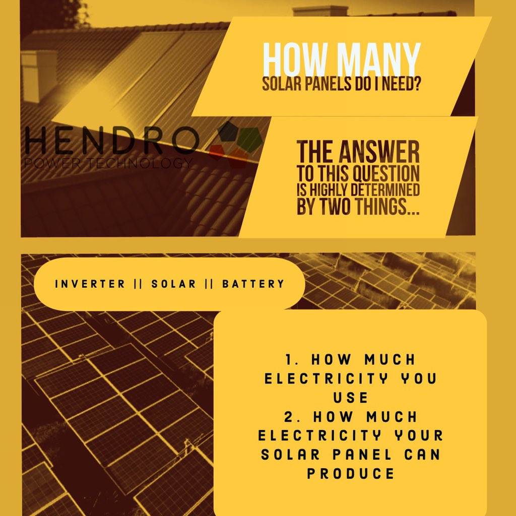 theinverterguy's tweet photo. Are you still doubting the efficiency of SOLAR? 

For more info: 234 81 6418 5432
                  info@hendropower.com

#EnergyStorage #solar #cleanenergy  #inverter #DSTV #Covid_19 #ThankYouDavido #tachaXpatricia https://t.co/0fg0dlOVT7