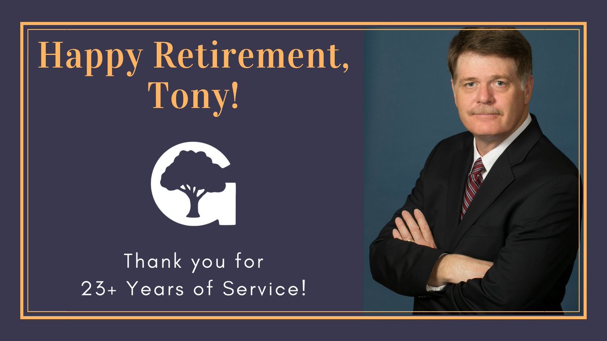 Before he clocks out one last time, we'd like to thank our City Manager, Tony Tomasello, for 23+ years of service! Congrats on a well-deserved retirement!

Read about Tony's accomplishments here: gburg.md/2WzSkb7