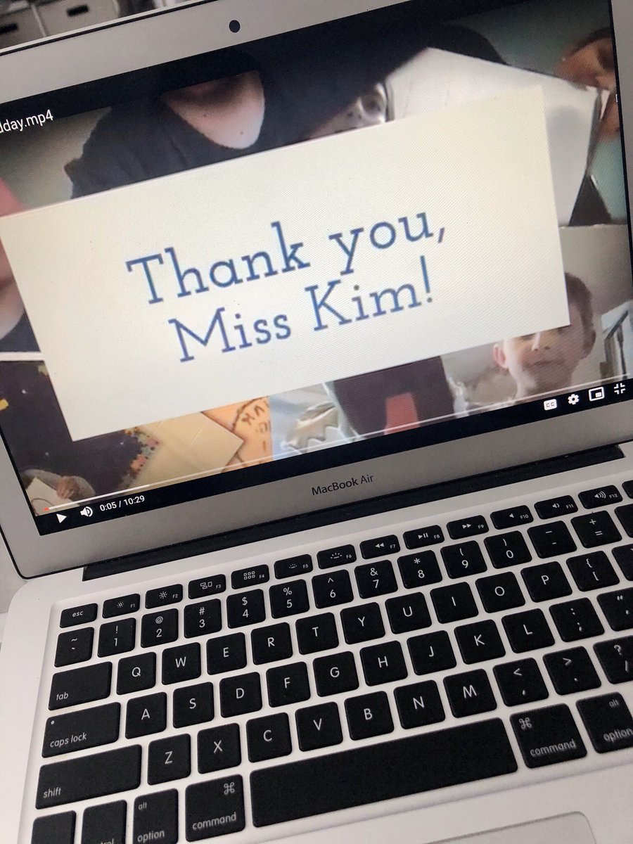 amberkim21's tweet photo. As my student teaching year comes to an end, I couldn’t have asked for a better group of students and cooperating teacher. Their kind words left me in tears, and I hope I’ll be able to see them again soon ❤️ #21learns #21edbirds @21longfellow https://t.co/LA3DcQBxBg