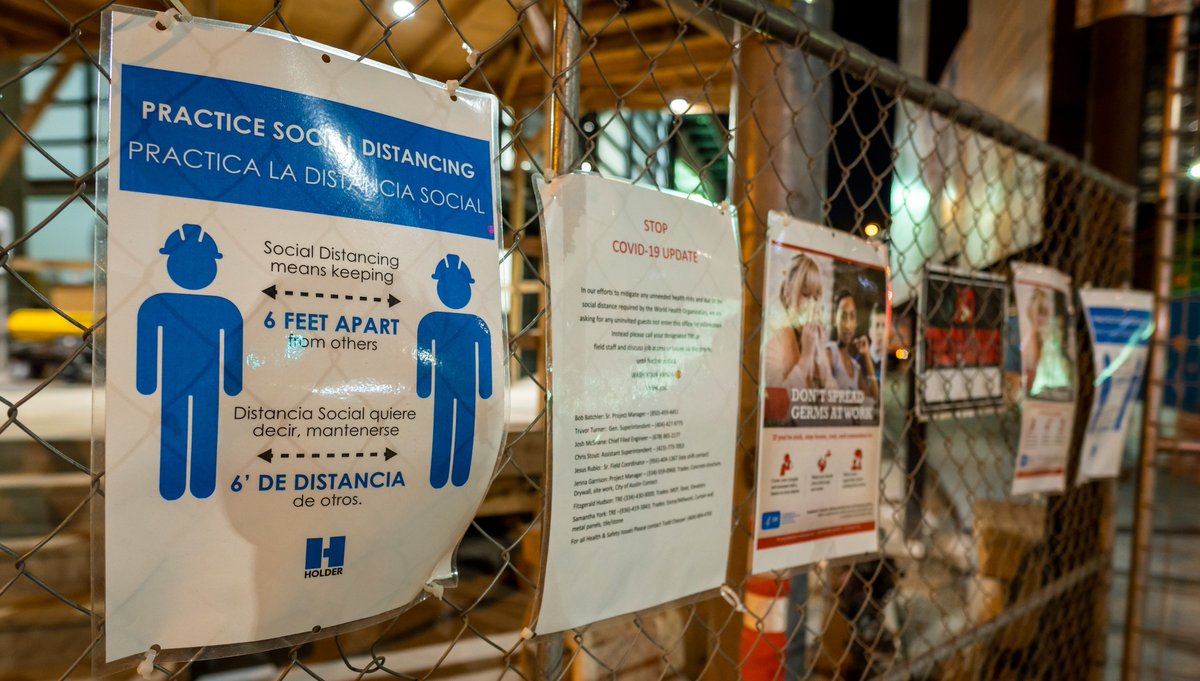 envistanews's tweet image. Read about the various risks and impacts the construction industry is facing due to project shutdowns, labor cuts and material shortages during COVID-19 in our blog: envistaforensics.com/blog/8-risks-a… #EnvistaBlog #construction #COVID19