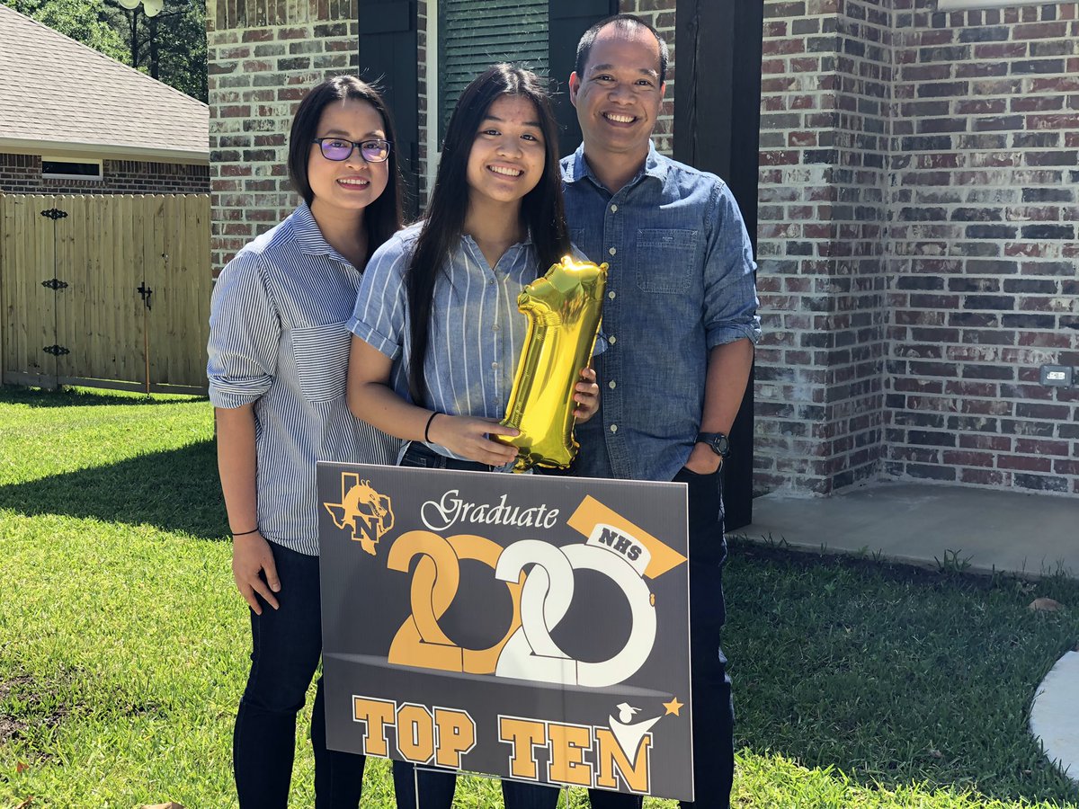 NacogdochesHS's tweet photo. Drumroll please .... your NHS #1 Valedictorian is Kristine Maulion!!!! Congratulations! @NacISD #smartdragons #Gr8x2BaDRAGON https://t.co/ktqSq3eCCC