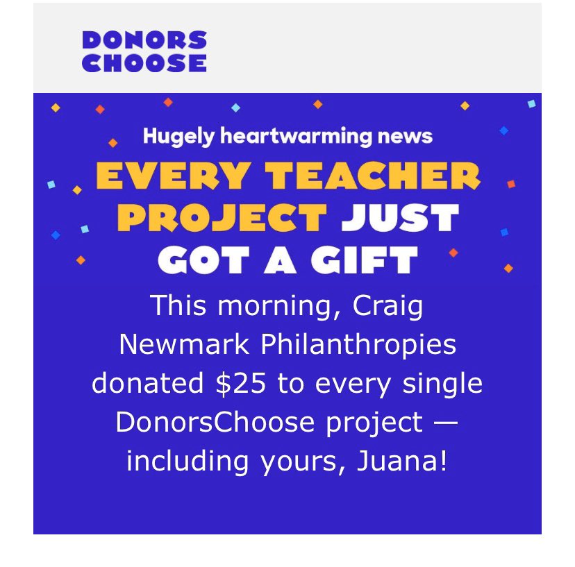 #RespectForTeachers and <a href="/craignewmark/">craig newmark</a> thank you for sponsoring my Distance Learning Essentials.