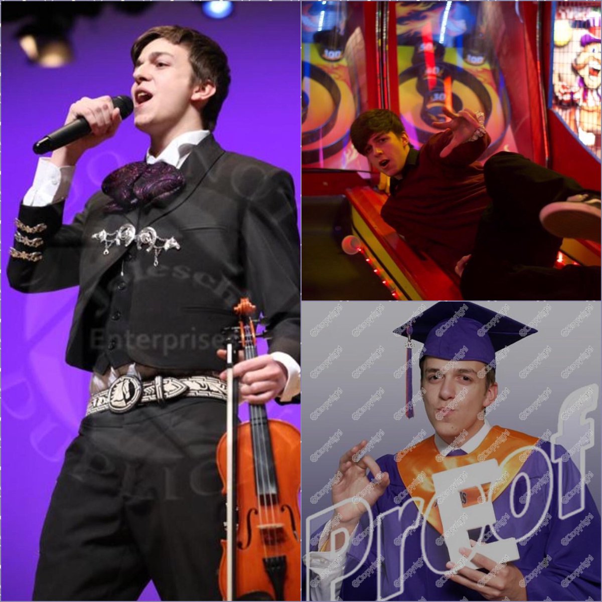 🧡💜SENIOR SPOTLIGHT 💜🧡 CHRISTIAN RODRIGUEZ PORZIO . •favorite instrument is Guitar •Manager at Popeyes •Wants to Study computer science at EPCC and then transfer to UT