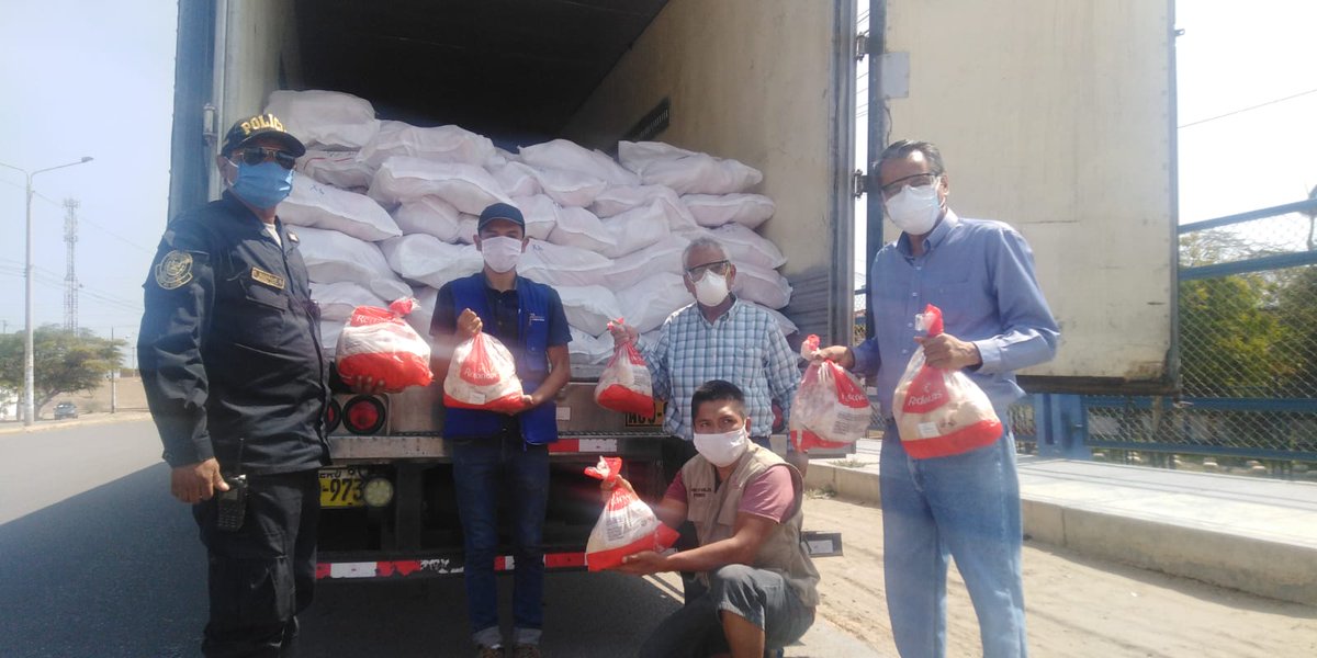 #NoticiasGRL | 📌 EMPRESAS PRIVADAS SIGUEN DONANDO ALIMENTOS PARA FAMILIAS VULNERABLES

Más empresas privadas se siguen sumando con la donación de alimentos para las familias vulnerables a fin de contrarrestar la crisis económica generada por la pandemia del COVID 19.