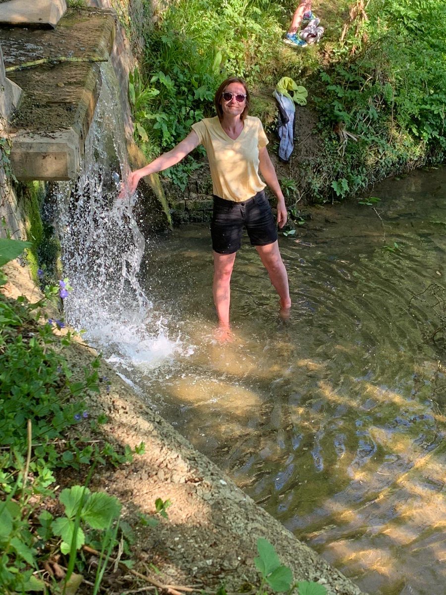 amyclarke1978's tweet photo. Kids and I loved our mini hike today. Loved getting my feet wet also helping making memories with my kids #countryside #walk #lockdownmemories #embracethetime https://t.co/dVCbzPtfh3