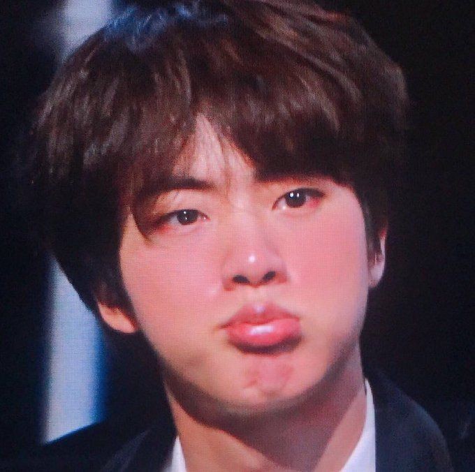 I'm gonna end this thread with a pouting seokjin cuz i miss him That's it The end of the thread 
