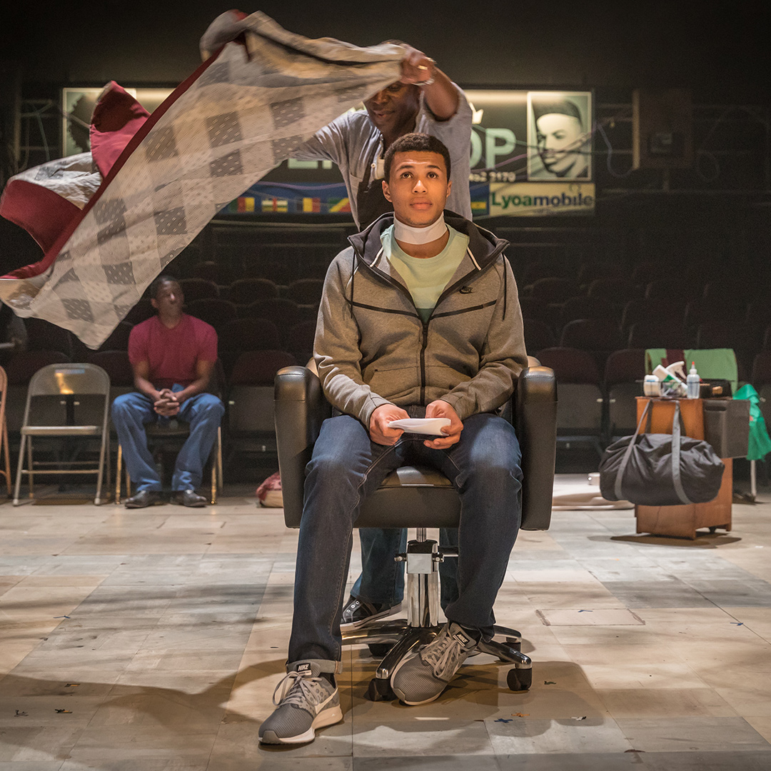 We're so excited to share the smash-hit #BarberShopChronicles with you next week 💇‍♂️🙌 

Who saw it at the National Theatre, or on tour? #NationalTheatreAtHome