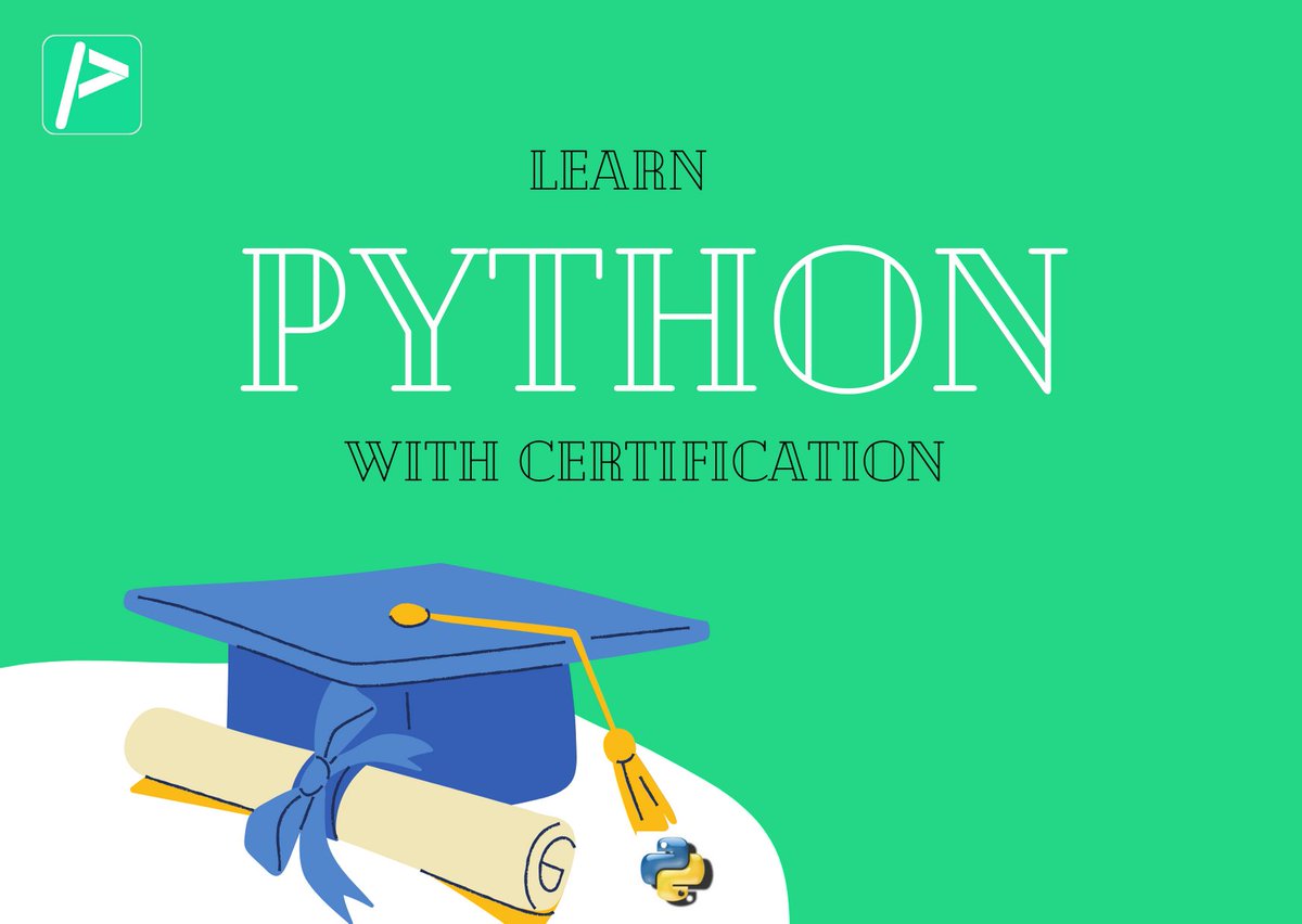 programink1's tweet photo. We offer 100% scholarship to 1 Twitter follower every month.

#Python #Python3 #PythonProgramming #python初心者 
#programming #programmer #scholarships #certification #internships #job https://t.co/h4DaAyq3A9
