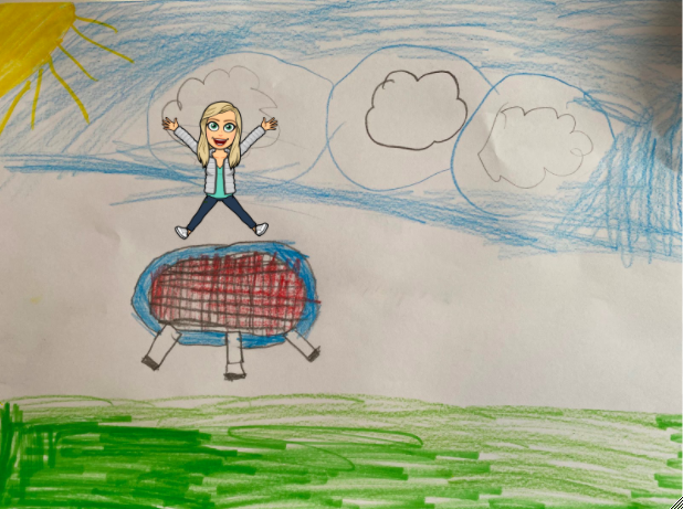 deNanceEdgemont's tweet photo. Students were looking at the importance of setting this week on Google Classroom. Here are some submissions for my Bitmoji character. I wonder what the story would be to go along with these photos? If you haven't had a chance, try it out! What setting could my character have? https://t.co/iJupNuaytV