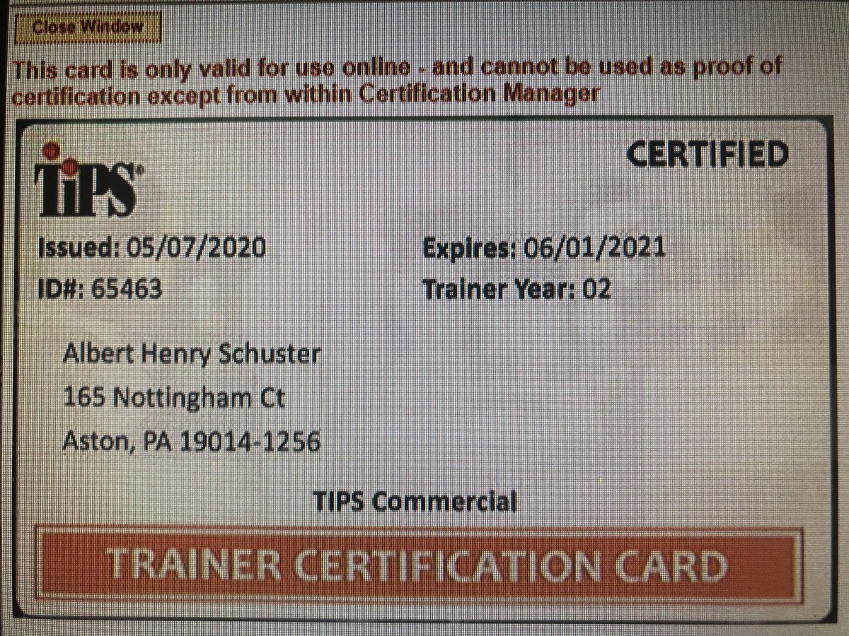 polarisbrandpro's tweet image. Thrilled to share that I passed my @TIPSTraining Trainer Certification Exam! 🎉 Special thanks to Larry Moore, TIPS Master Trainer, for the excellent job he did conducting our class 👏🏻
#gettips #promolife #brandambassador