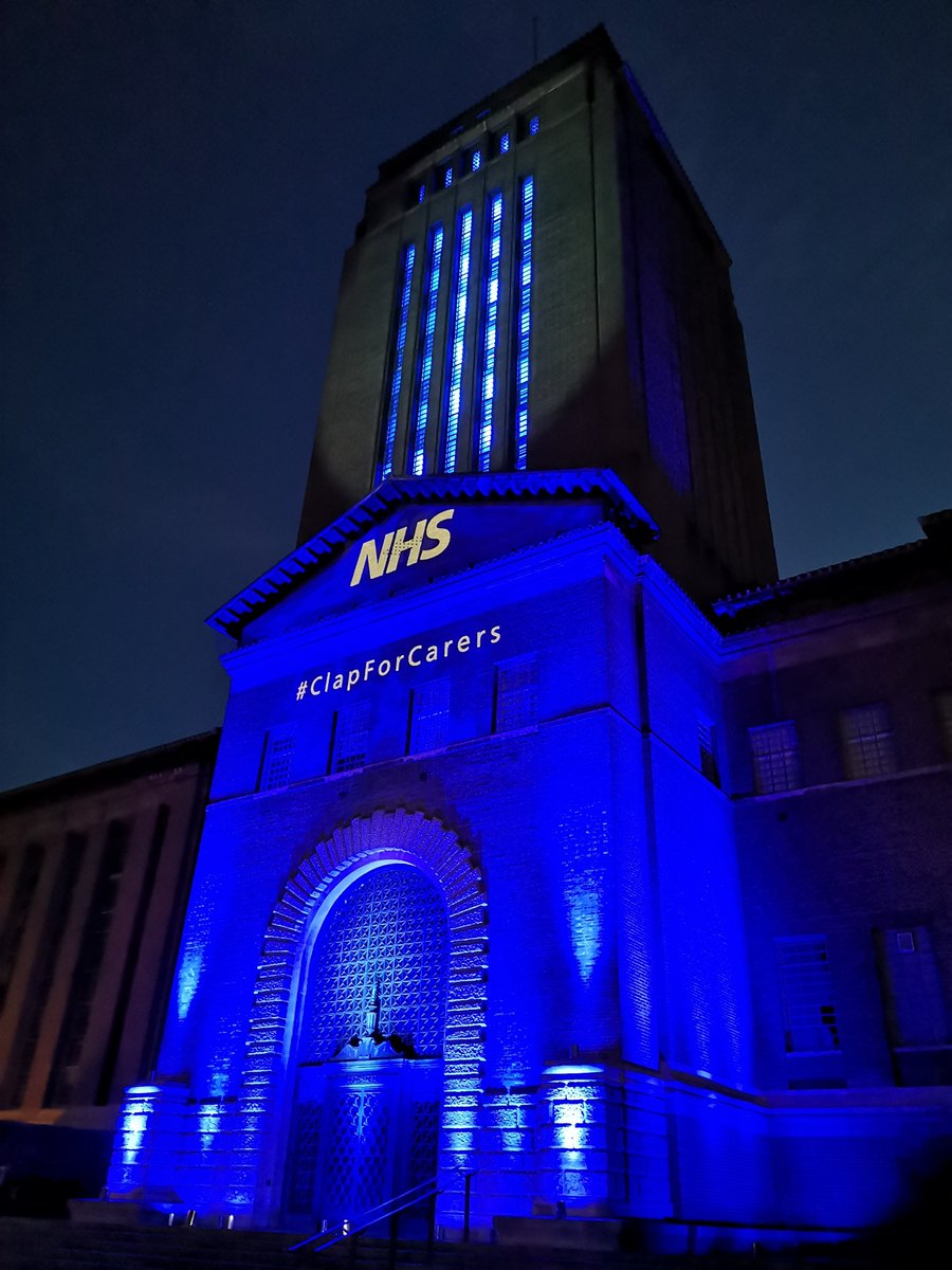 theUL's tweet image. Tonight, we lit our Tower blue to pay tribute to all the amazing #NHS staff, key workers and carers up and down the country. Thank you. 

#LightItBlue
#thankyouNHS
#ClapForOurCarers

Lighting by @VenueAV and @solitechltd